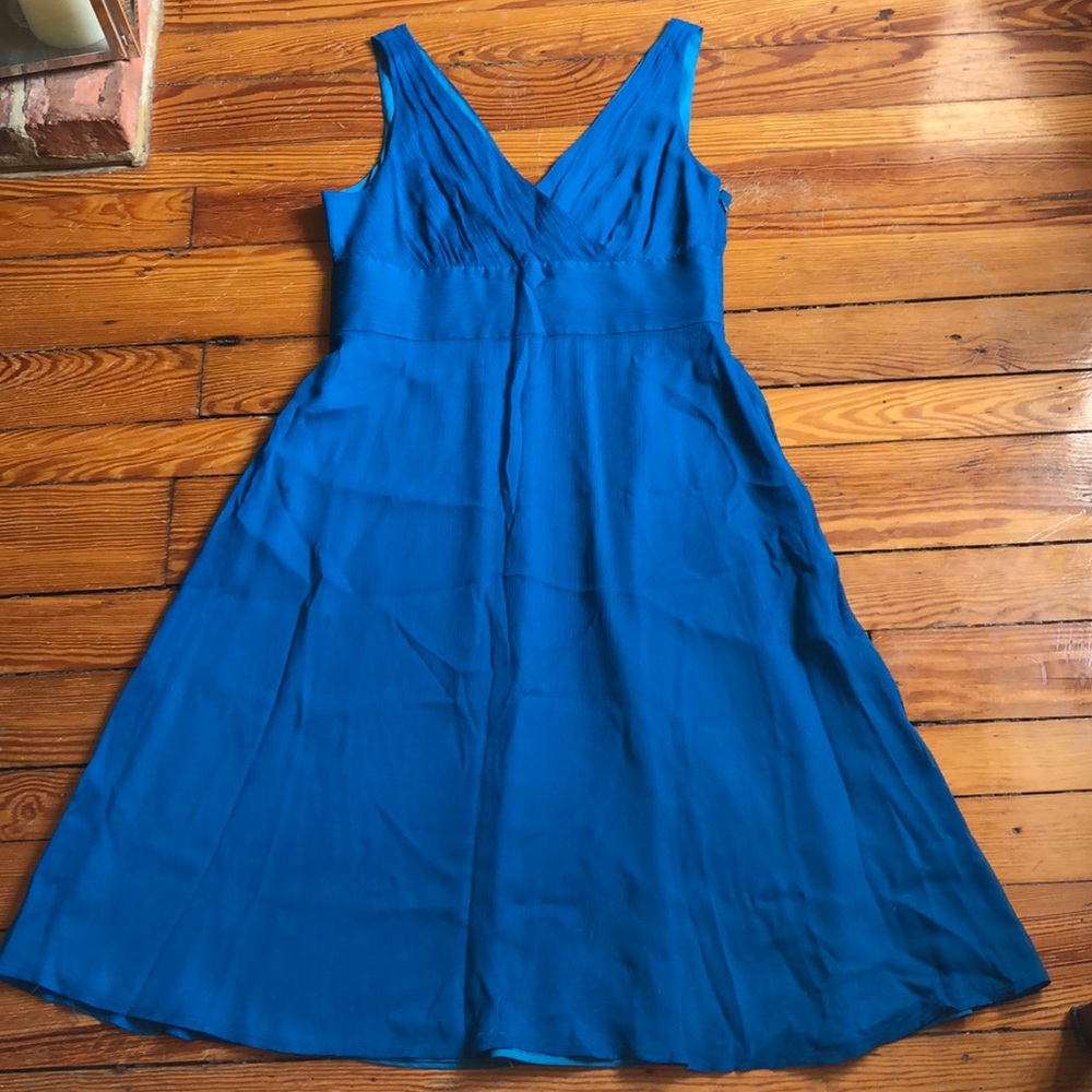 J.Crew Vivid Teal Dress